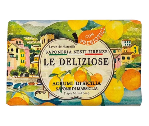Saponeria Nesti Le Deliziose Citruses From Sicily Soap 150g