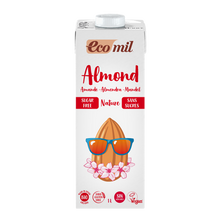 Ecomil Organic Almond Milk No Sugar 1L