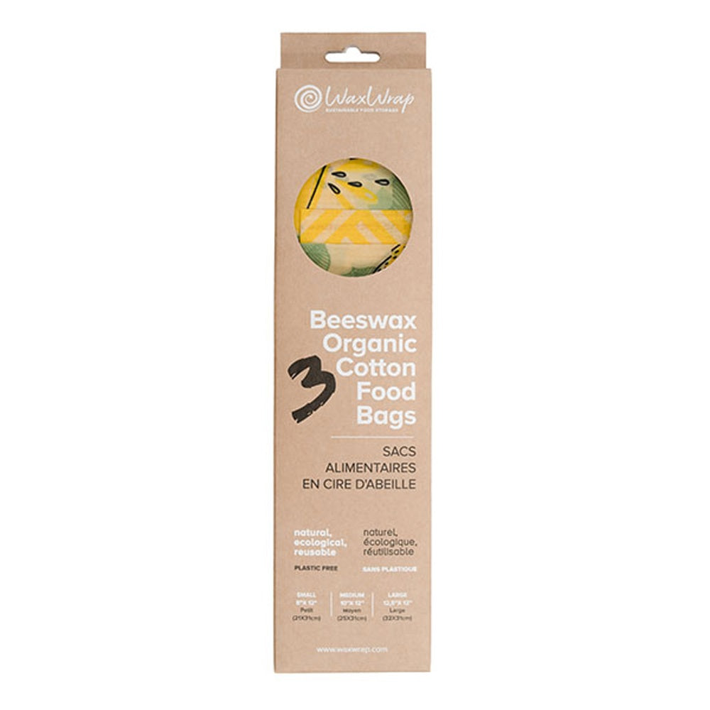 Waxwrap Beeswax Organic Cotton Food Bags