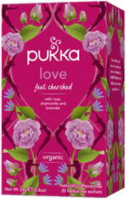 Pukka Organic Love Tea Rose Chamomile & Lavender Tea 20 Bags