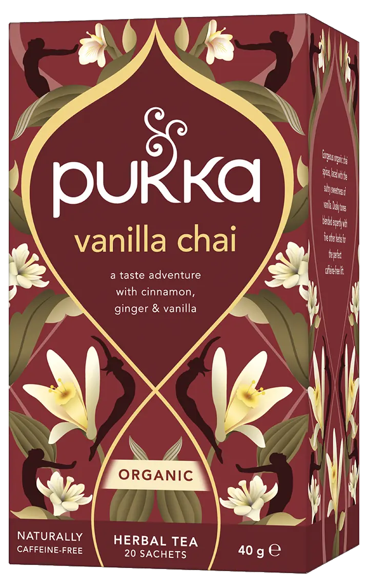 Pukka Organic Vanilla Chai Tea 20 Bags