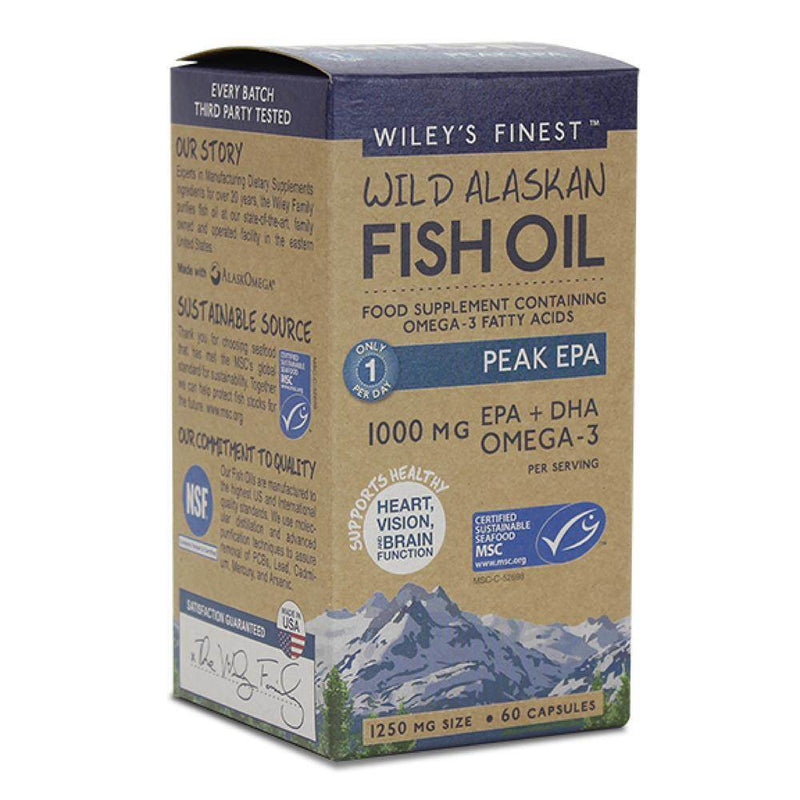Wiley's Finest Peak EPA 60 Caps