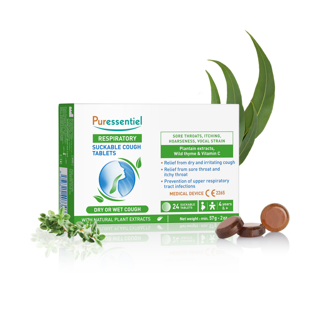 Puressentiel Respiratory Cough Lozenges 28.8g