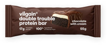 Vilgain Double Trouble Protein Bar Chocolate With Cream 55g