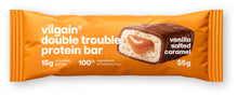 Vilgain Doubletrouble Protein Bar Vanilla & Salted Caramel 55g