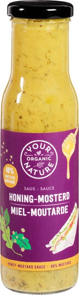 Your Organic Nature Organic Honey Mustard Sauce/Dressing 250ml