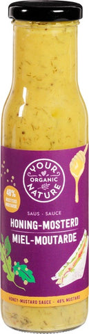 Your Organic Nature Organic Honey Mustard Sauce/Dressing 250ml