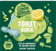The Good Witch Toilet-Block Zesty Lemon 200 Flushes