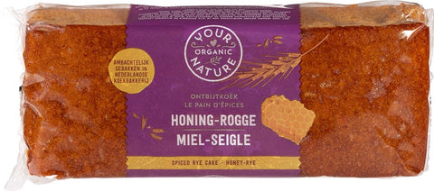 Your Organic Nature Spiced Honey Gingerbread Rye Cake 400g
