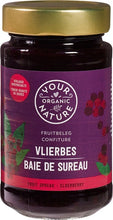 Your Organic Nature Organic Fruit Spread Elderberry 250g