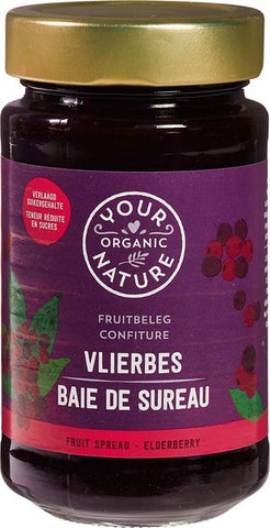 Your Organic Nature Organic Fruit Spread Elderberry 250g