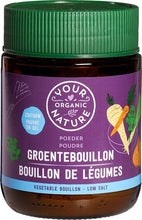 Your Organic Vegetable Broth Powder Clear Low Salt 100g