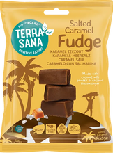 TerraSana Organic Fudge Caramel Sea Salt 150g