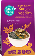 Terrasana Organic Black Sesame Konjac Noodles 250g