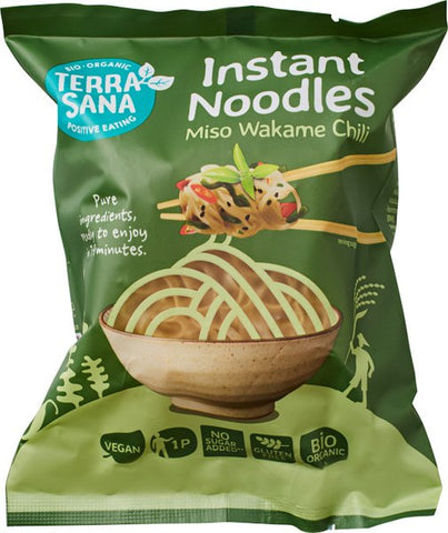 TerraSana Organic Instant Noodles Miso Wakame 90g