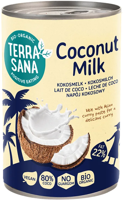 TerraSana Organic Coconut Milk 400ml