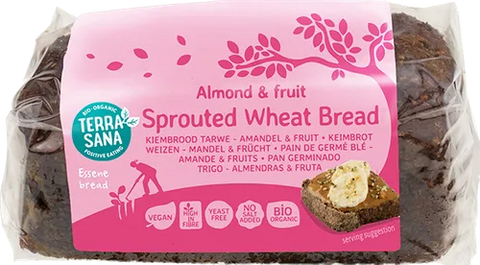 TerraSana Organic Sprouted Bread Fruit and Nut 400g
