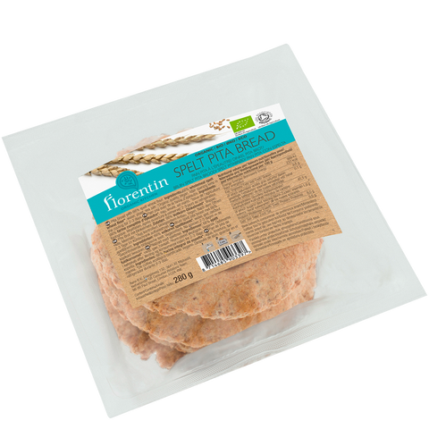 Florentin Organic Spelt Pitta Bread 260g