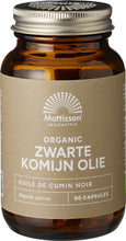 Mattisson Organic Black Cumin Seed Oil 90 Caps