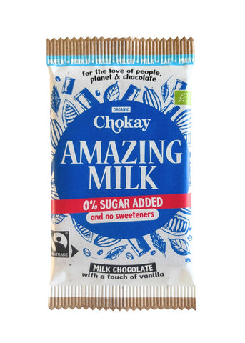 Chokay Organic Milk Chocolate 70g