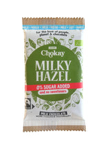 Chokay Organic Milk Chocolate With Hazelnuts 70g
