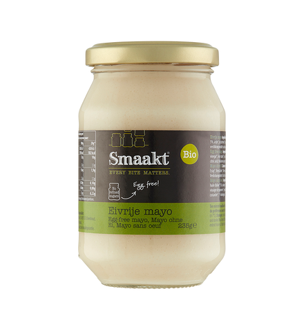 Smaakt Organic Vegan Egg-Free Mayonnaise Jar 235g