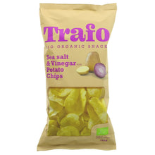 Trafo Organic Salt & Vinegar Crisps 125g