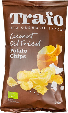 Trafo Org Crisps Fried in Coconut Oil 100g