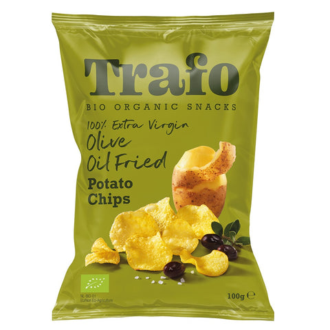 Trafo Organic Crisps Fried in Extra Virgin Olive Oil 100g