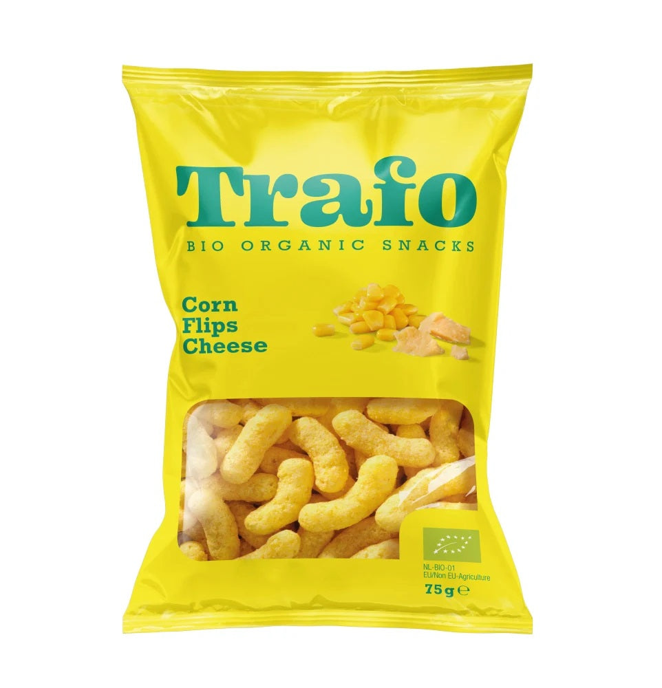 Trafo Organic Cheese Flips 75g