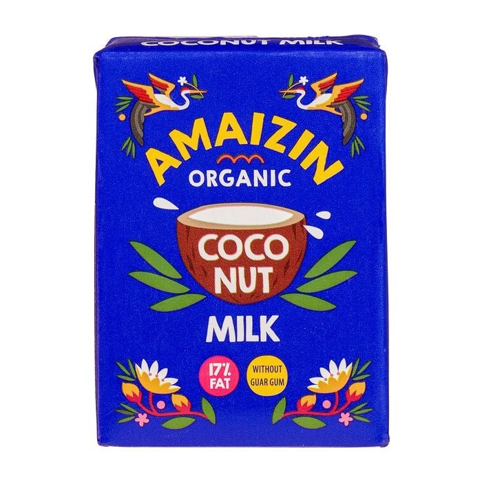 Amaizin Organic Coconut Milk Tetra Pack 200ml