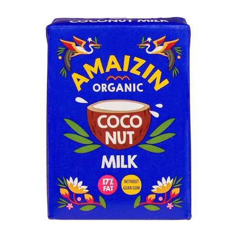 Amaizin Organic Coconut Milk Tetra Pack 200ml