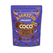 Amaizin Organic Crispy Rolls Coconut Chocolate 140g Gluten Free