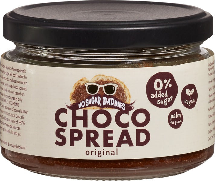 No Sugar Daddies Organic Choco Spread Original 200g