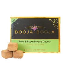 Booja Booja Organic Fruit & Pecan Praline 8 Truffle Pack 92g