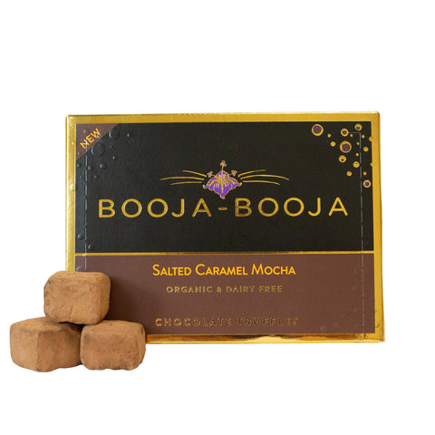 Booja Booja Organic Salted Caramel Mocha 8 Truffle Pack 92g