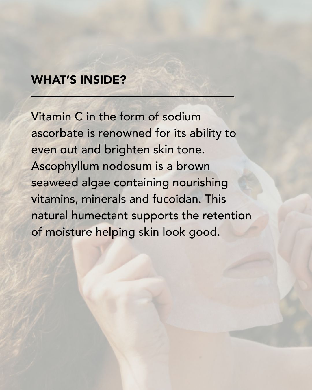 Kinvara Vitamin C Sheet Mask