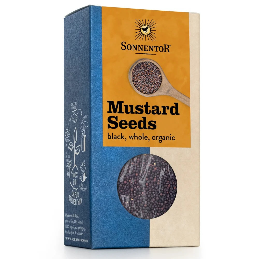 Sonnentor Organic Mustard Seeds Black 80g