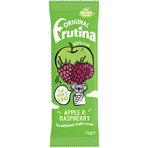 Frutina Apple & Raspberry Dried Fruit Bar 15g
