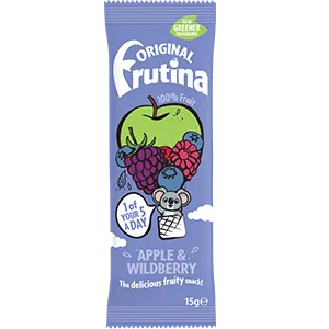 Frutina Apple & Wildberry Dried Fruit Bar 15g