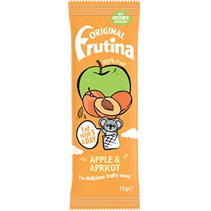 Frutina Apple & Apricot Dried Fruit Bar 15g