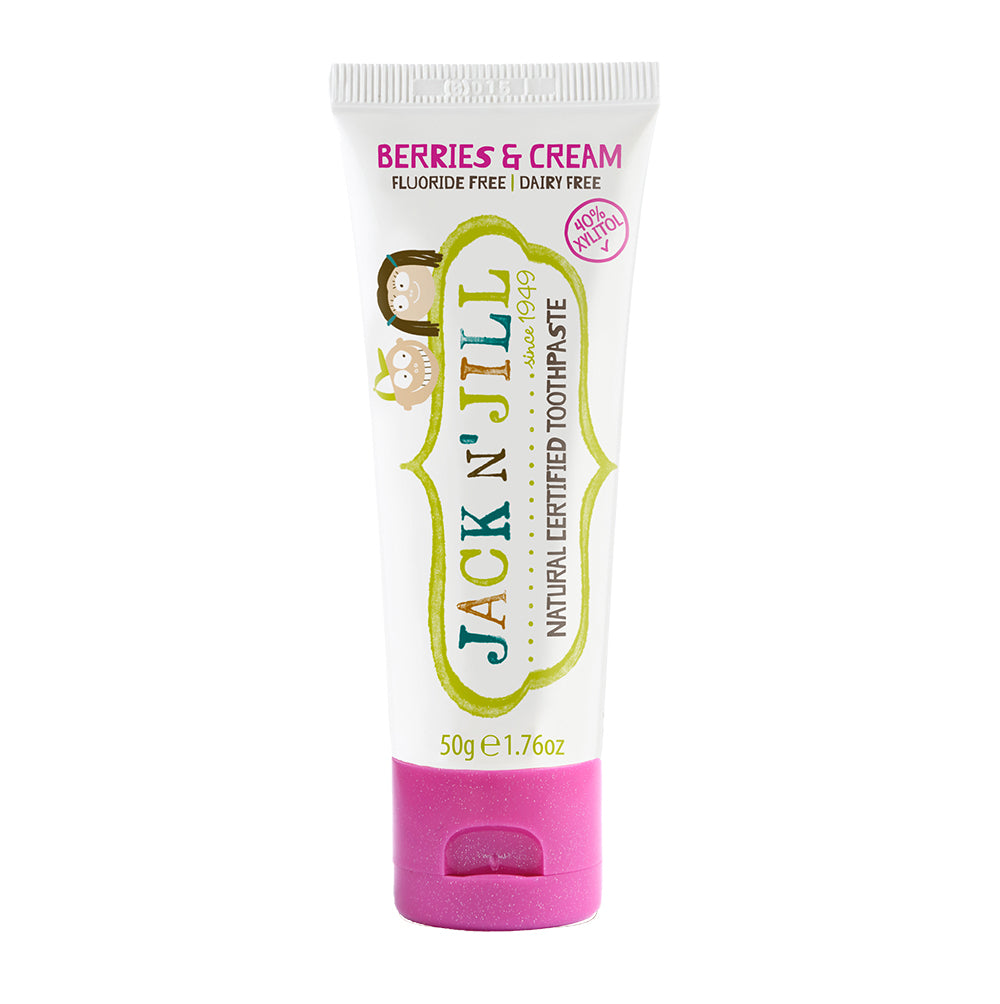 Jack N' Jill Berries & Cream Toothpaste 50g