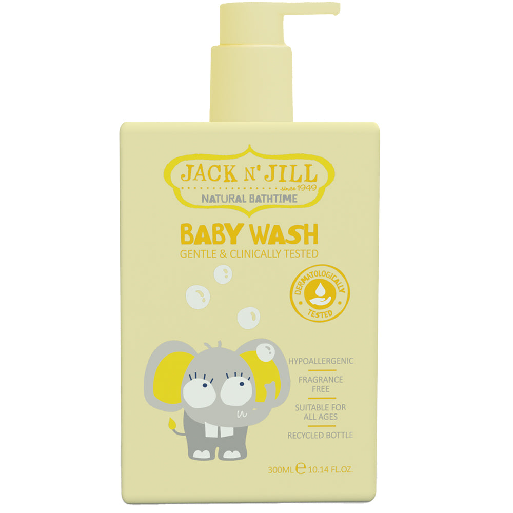 Jack N Jill Baby Wash Fragrance Free 300ml
