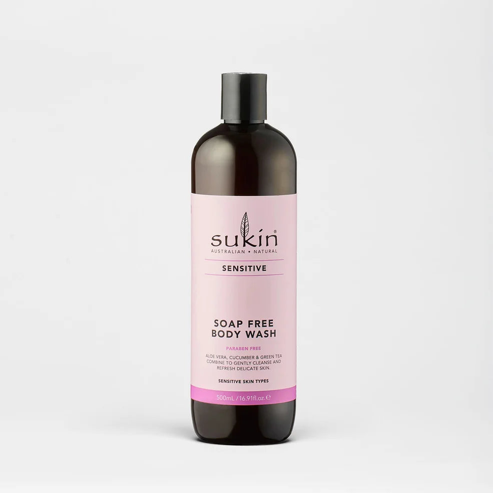 Sukin Sensitive Soap Free Body Wash 500ml