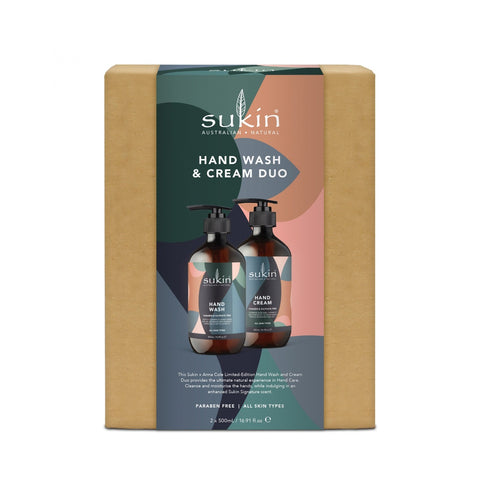 Sukin Anna Cole Hand Care Gift Set 2x500ml