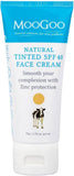 MooGoo Natural Tinted SPF40 Face Cream 50g