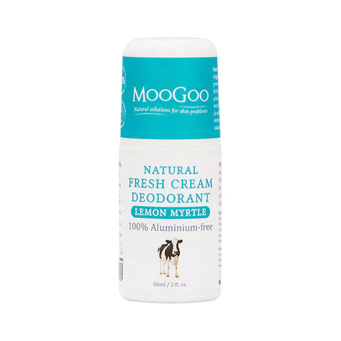 Moogoo Fresh Cream Deodorant Lemon Myrtle 60ml