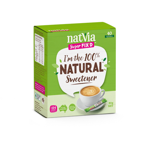 Natvia Stevia Natural Sweetener 40 Sticks