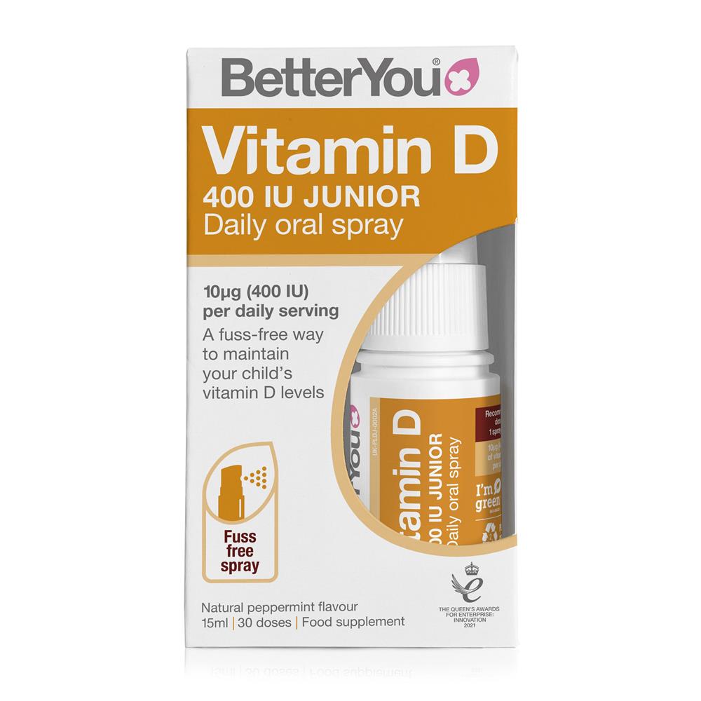 BetterYou DLux Junior Daily Vitamin D Oral Spray 15ml