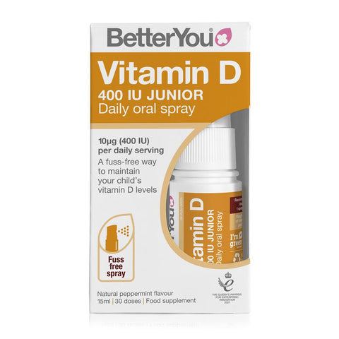 BetterYou DLux Junior Daily Vitamin D Oral Spray 15ml
